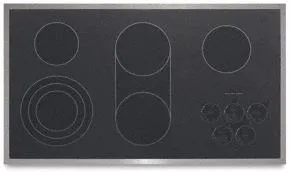 Kitchenaid KECC568RPS 5 Elements Premium Surface With Subtle Watermark Electric 36" Width Architect Series Ii