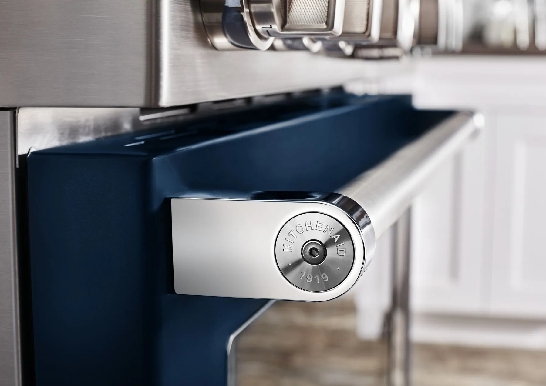 Kitchenaid KFDC506JIB Kitchenaid 36'' Smart Commercial-Style Dual Fuel Range With 6 Burners - Ink Blue