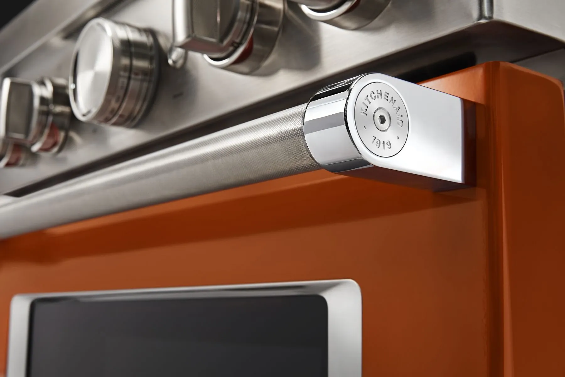 Kitchenaid KFGC506JSC Kitchenaid 36'' Smart Commercial-Style Gas Range With 6 Burners - Scorched Orange