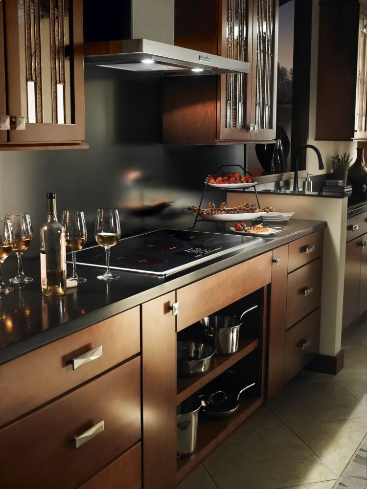 Kitchenaid KICU569XSS 36-Inch 5-Element Induction Cooktop, Architect Series Ii - Stainless Steel