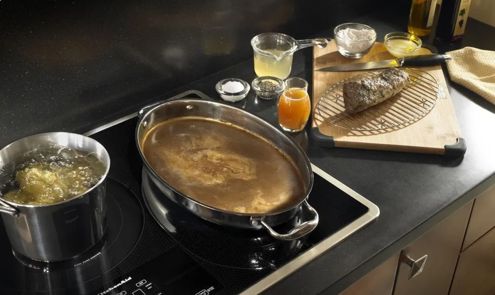 Kitchenaid KICU569XSS 36-Inch 5-Element Induction Cooktop, Architect Series Ii - Stainless Steel