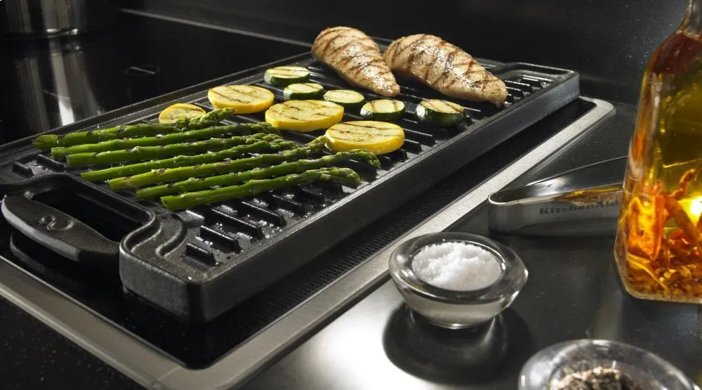 Kitchenaid KICU569XSS 36-Inch 5-Element Induction Cooktop, Architect Series Ii - Stainless Steel