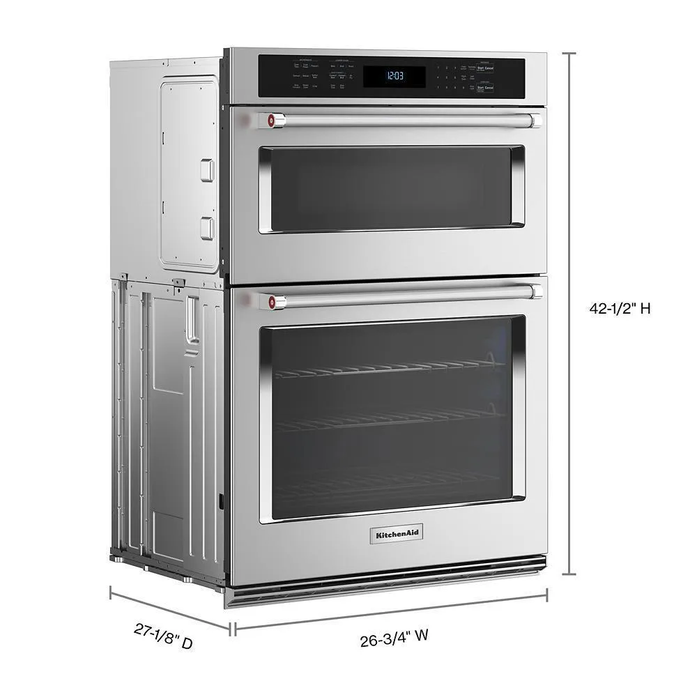 Kitchenaid KOEC527PSS Kitchenaid Combination Microwave Wall Ovens With Air Fry Mode
