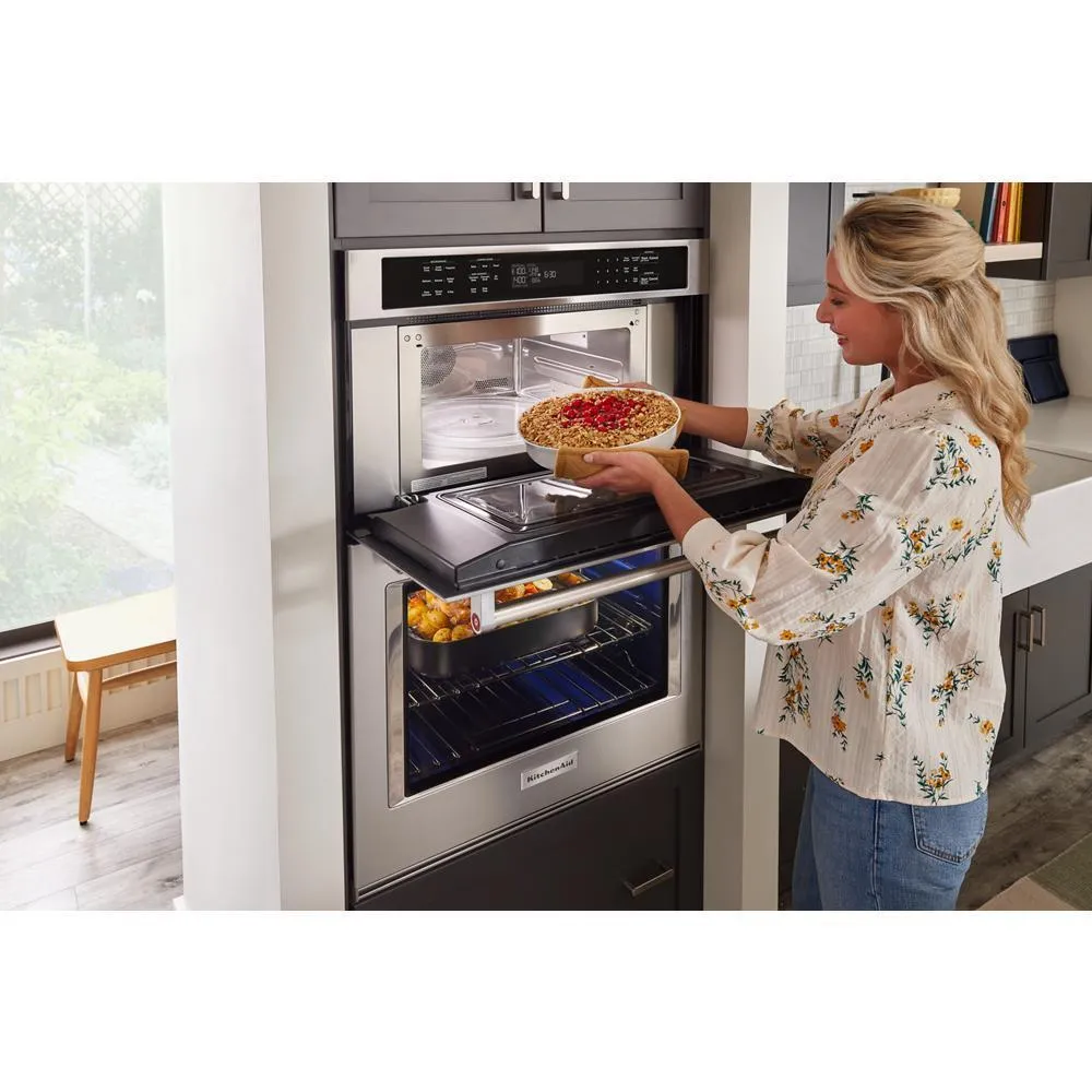 Kitchenaid KOEC527PSS Kitchenaid Combination Microwave Wall Ovens With Air Fry Mode