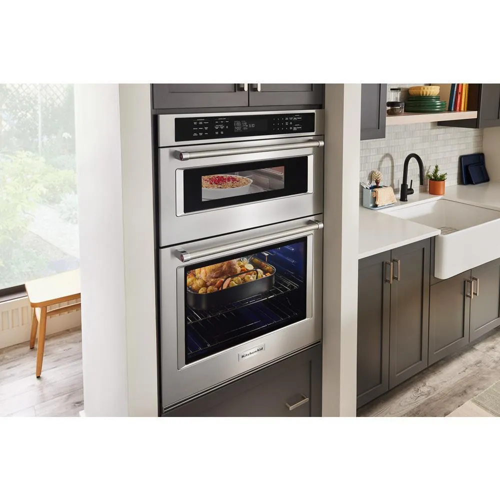 Kitchenaid KOEC527PSS Kitchenaid Combination Microwave Wall Ovens With Air Fry Mode