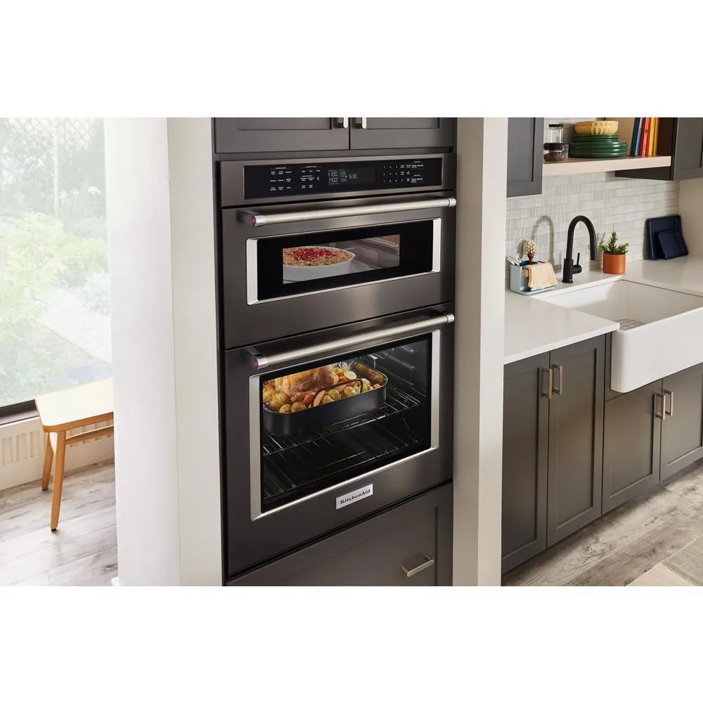 Kitchenaid KOEC530PBS Kitchenaid Combination Microwave Wall Ovens With Air Fry Mode