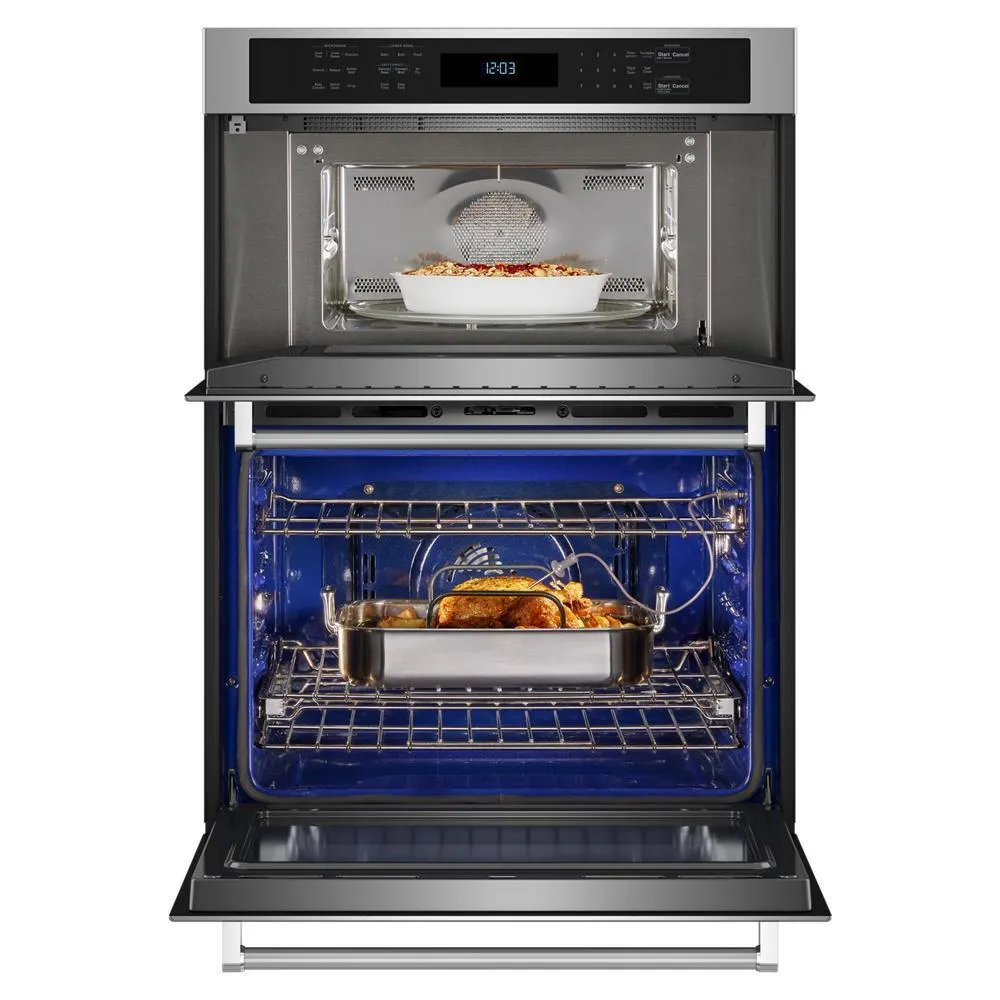 Kitchenaid KOEC530PSS Kitchenaid Combination Microwave Wall Ovens With Air Fry Mode