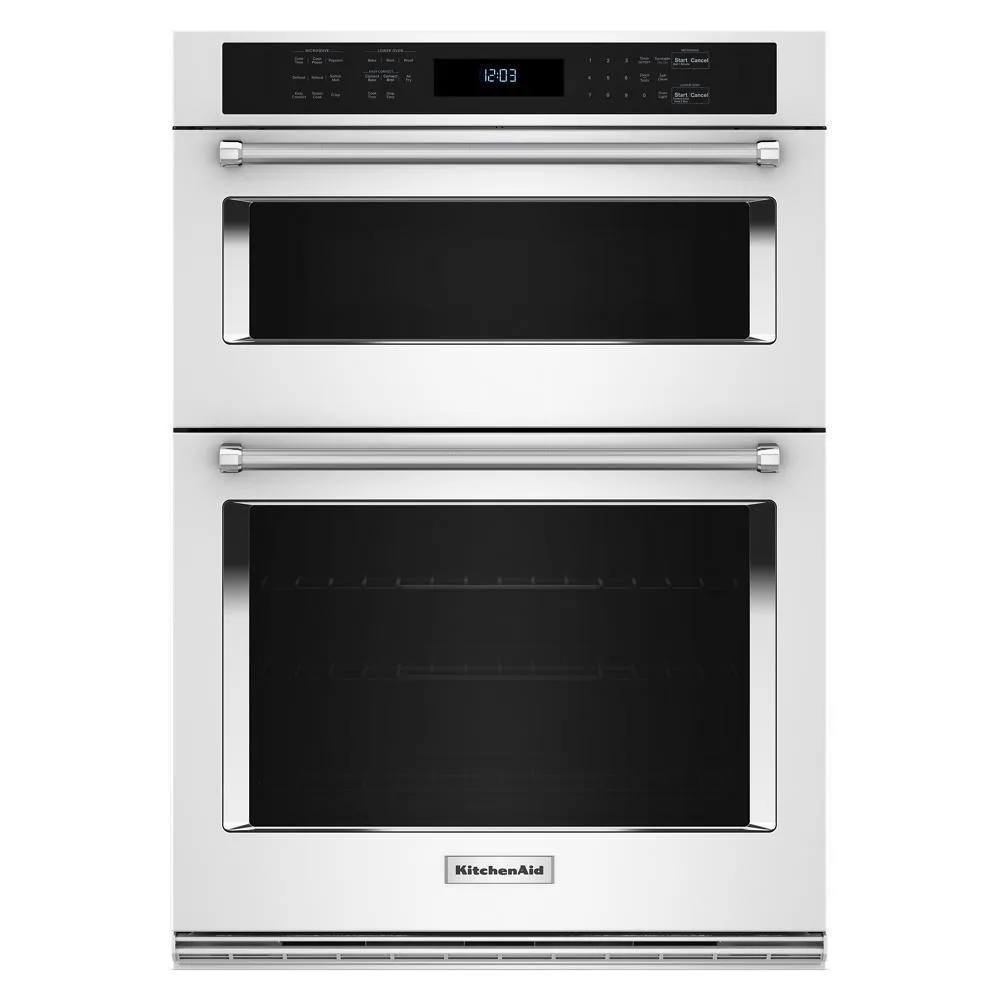 Kitchenaid KOEC530PWH Kitchenaid Combination Microwave Wall Ovens With Air Fry Mode