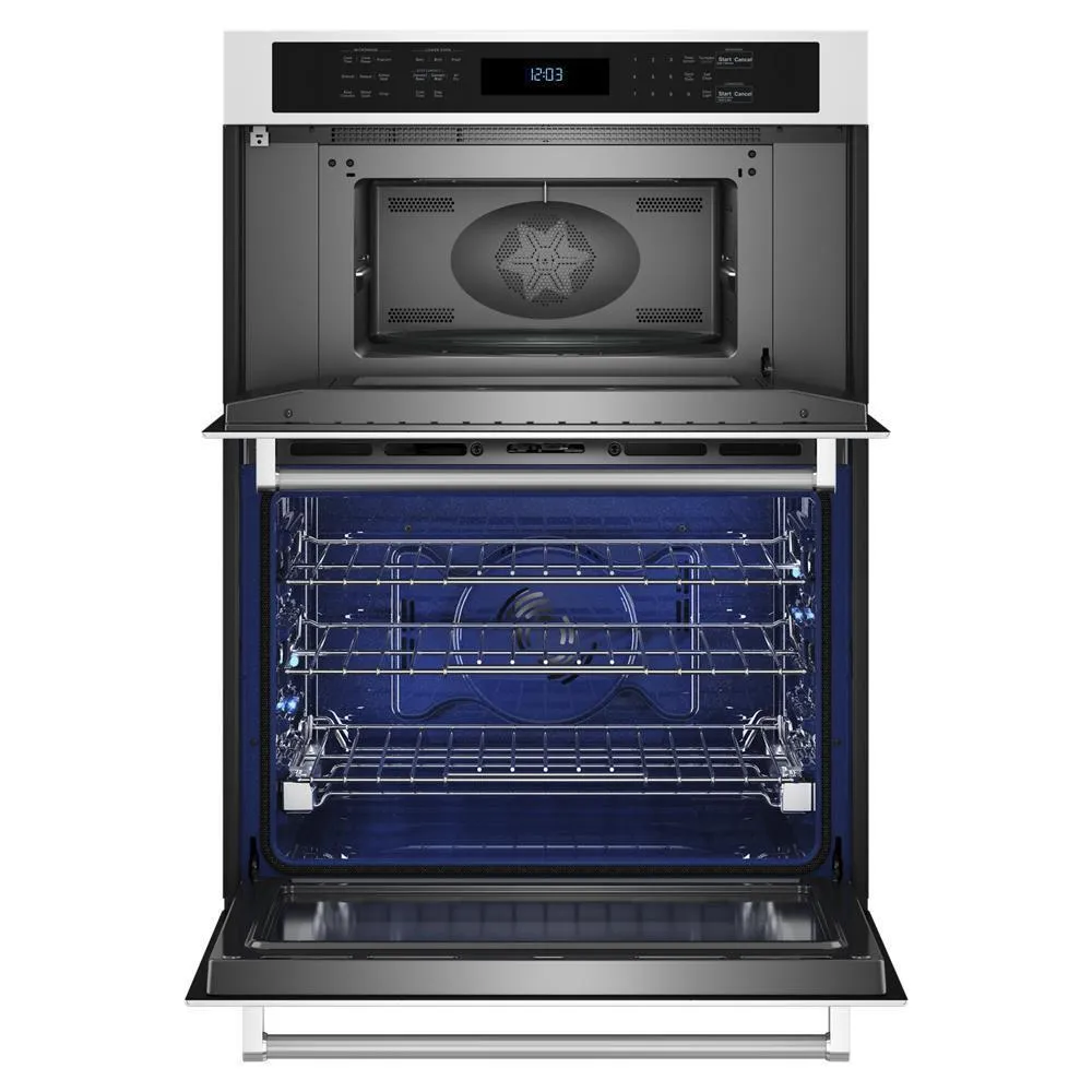 Kitchenaid KOEC530PWH Kitchenaid Combination Microwave Wall Ovens With Air Fry Mode