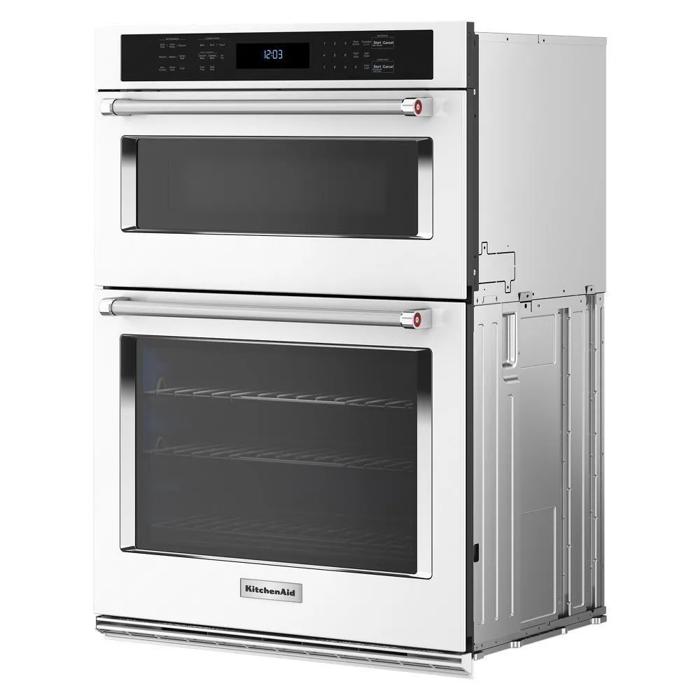 Kitchenaid KOEC530PWH Kitchenaid Combination Microwave Wall Ovens With Air Fry Mode