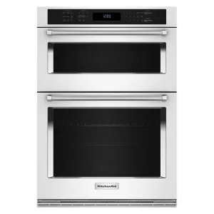 Kitchenaid KOEC530PWH Kitchenaid Combination Microwave Wall Ovens With Air Fry Mode