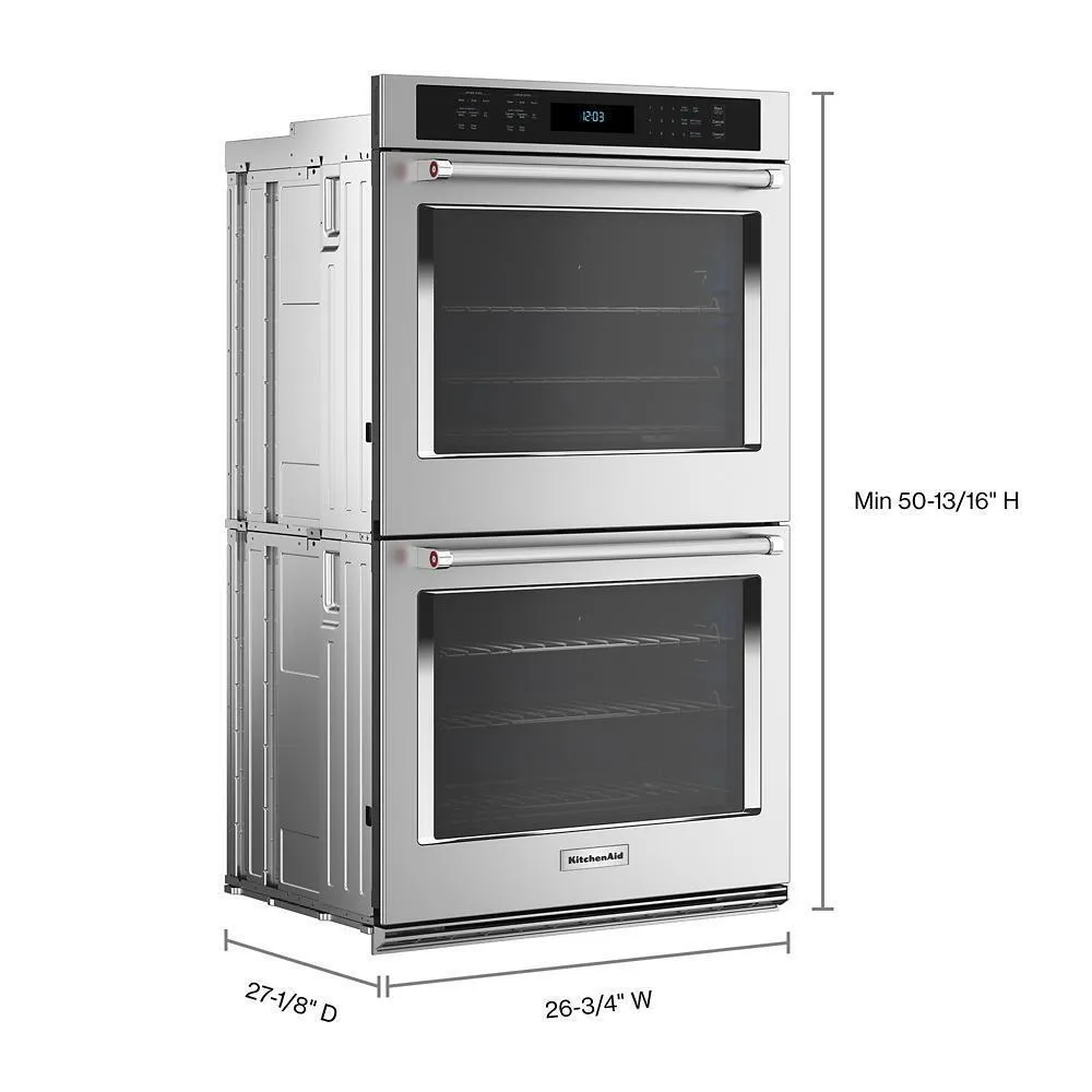 Kitchenaid KOED527PSS Kitchenaid Double Wall Ovens With Air Fry Mode