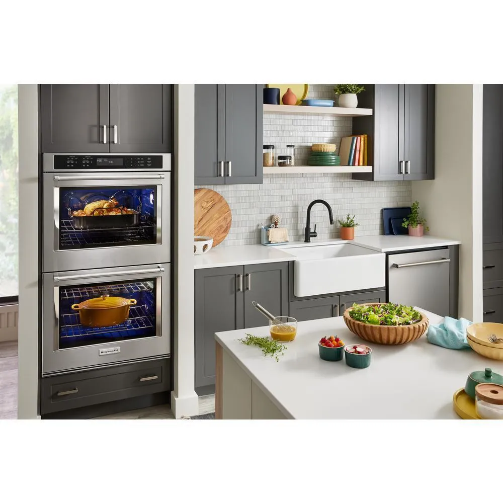 Kitchenaid KOED527PSS Kitchenaid Double Wall Ovens With Air Fry Mode