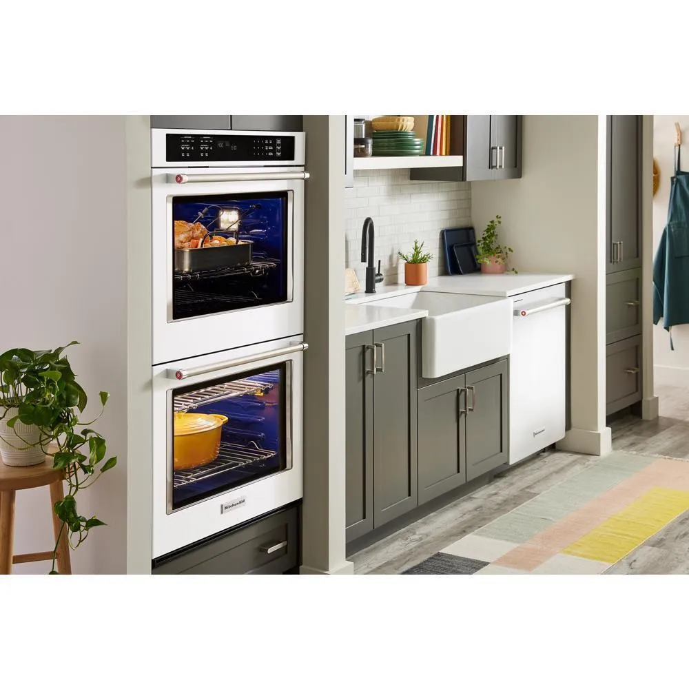 Kitchenaid KOED530PWH Kitchenaid Double Wall Ovens With Air Fry Mode
