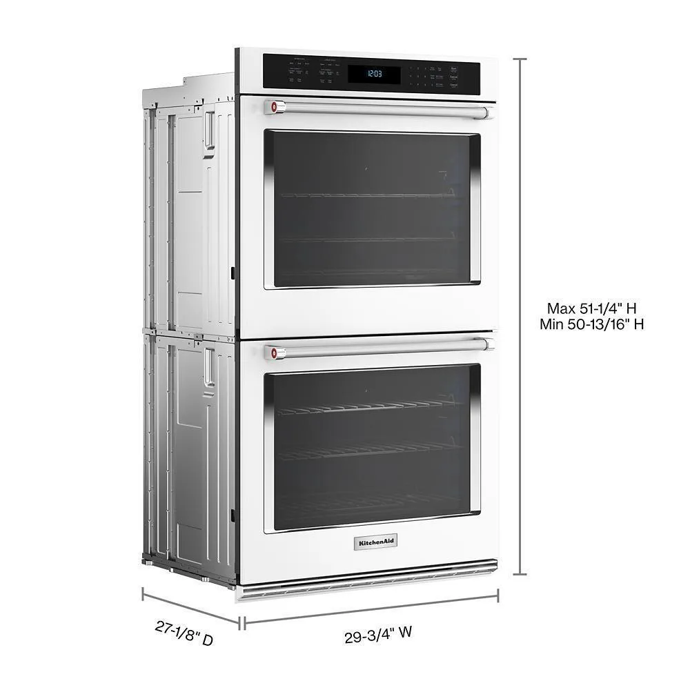 Kitchenaid KOED530PWH Kitchenaid Double Wall Ovens With Air Fry Mode