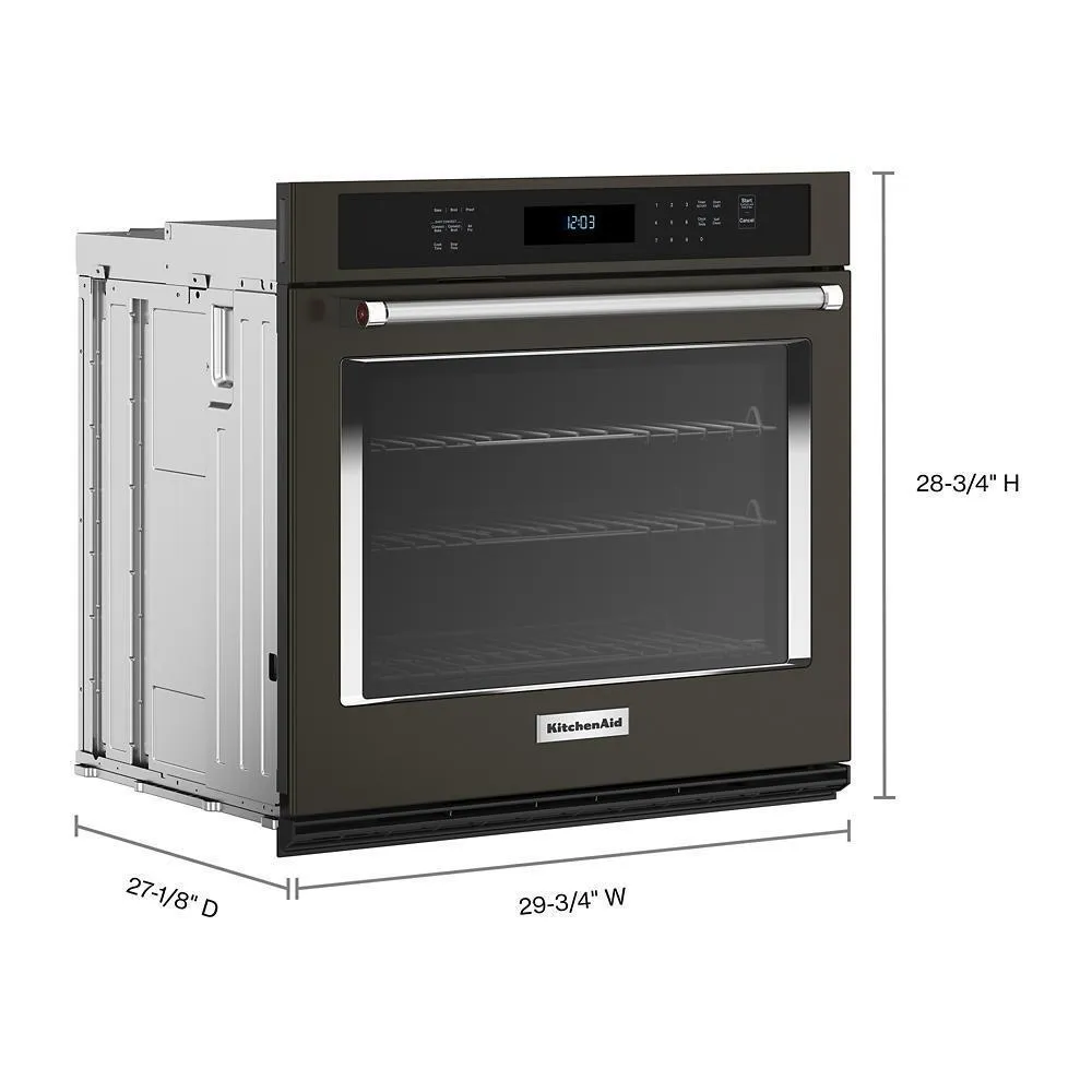 Kitchenaid KOES530PBS Kitchenaid Single Wall Ovens With Air Fry Mode