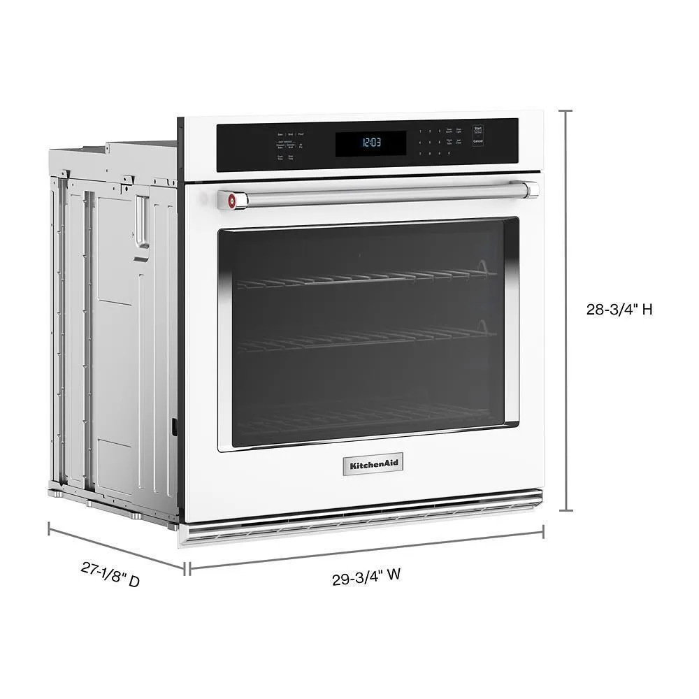 Kitchenaid KOES530PWH Kitchenaid Single Wall Ovens With Air Fry Mode