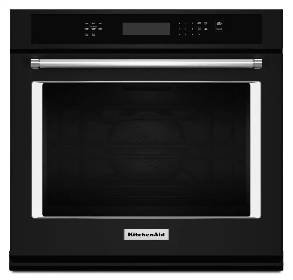 Kitchenaid KOSE500EBL 30" Single Wall Oven With Even-Heat&#8482; True Convection - Black