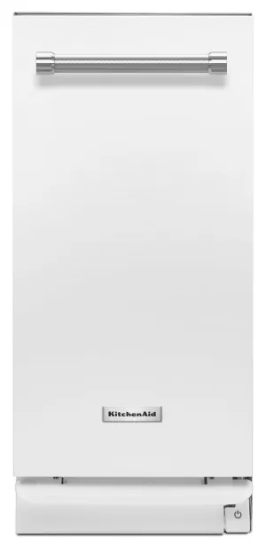 Kitchenaid KTTS505EWH 1.4 Cu. Ft. Built-In Trash Compactor White