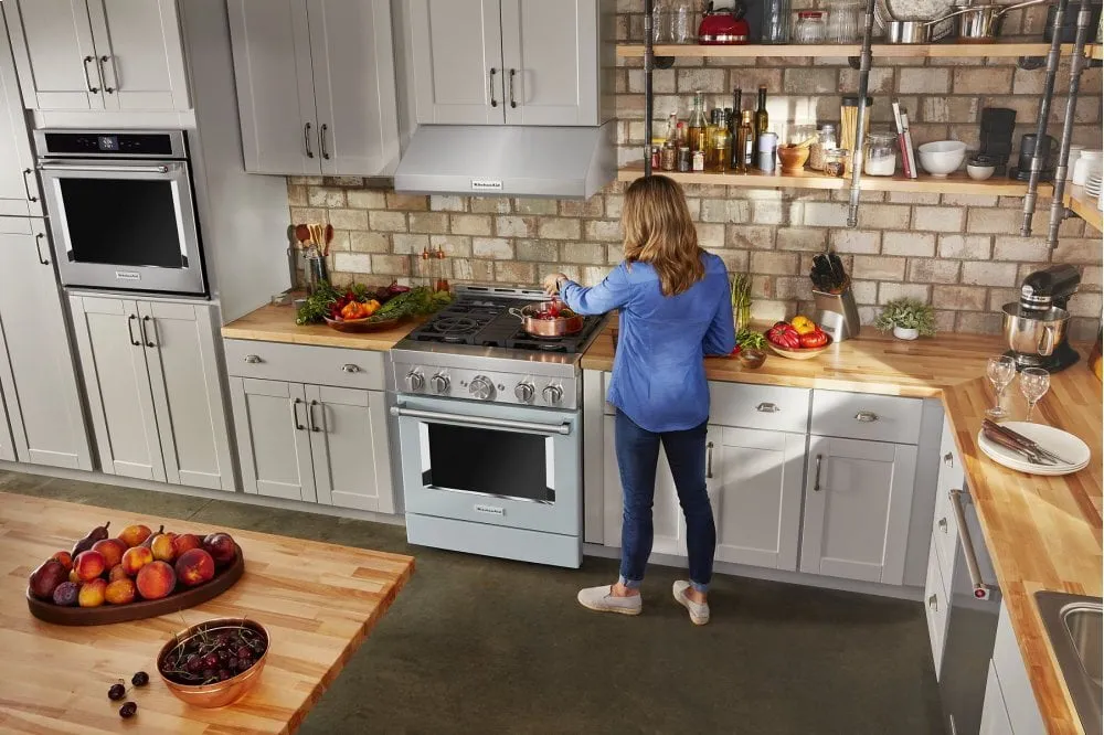 Kitchenaid KVUC600JSS 30" 585 Cfm Motor Class Commercial-Style Under-Cabinet Range Hood System - Stainless Steel