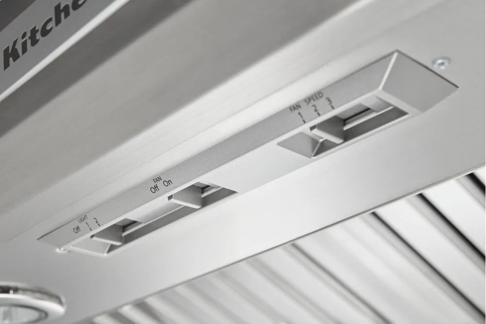 Kitchenaid KVWC906JSS 36" 585-1170 Cfm Motor Class Commercial-Style Wall-Mount Canopy Range Hood - Stainless Steel