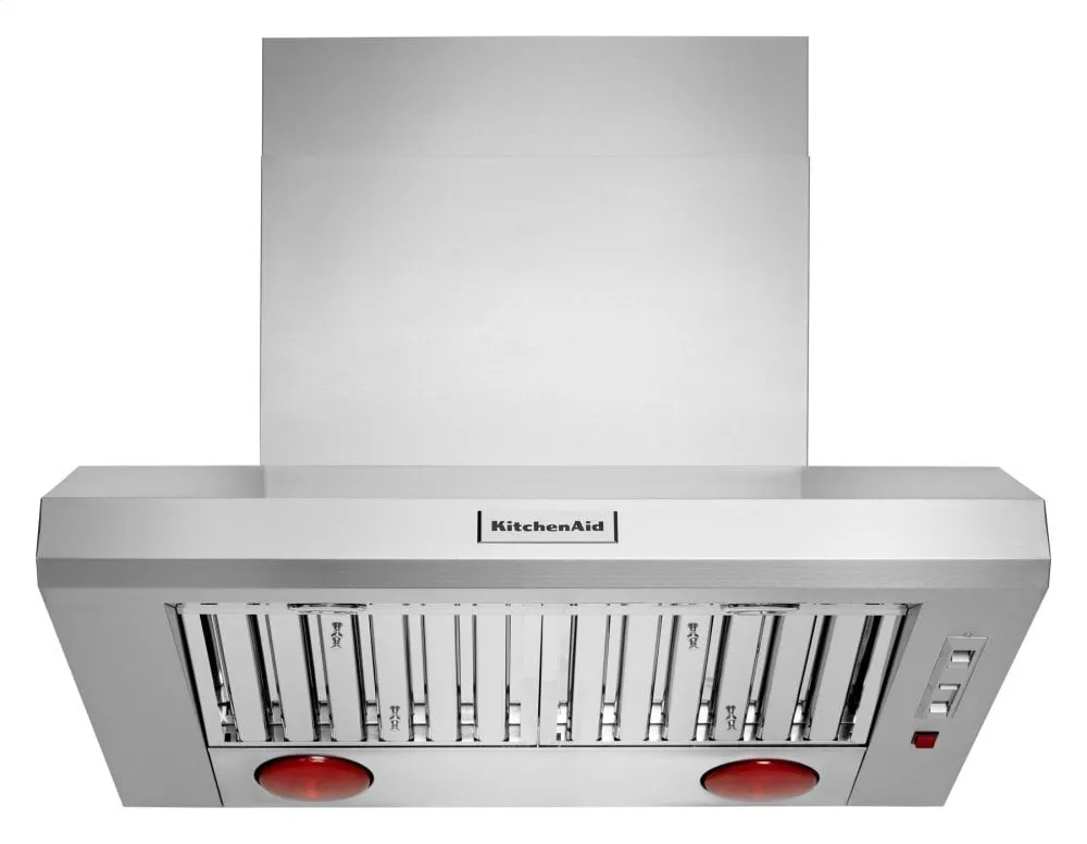 Kitchenaid KVWC956JSS 36" 585-1170 Cfm Motor Class Commercial-Style Wall-Mount Canopy Range Hood - Stainless Steel