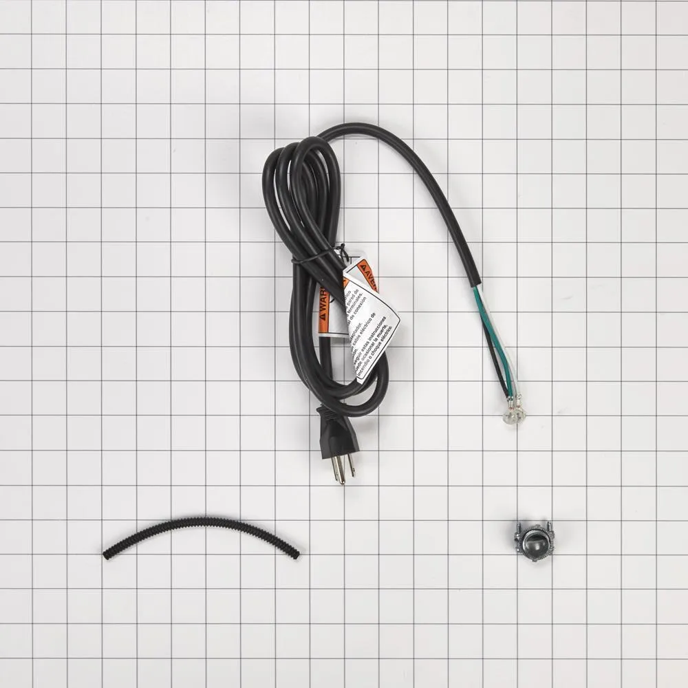 Kitchenaid W11365011 Dishwasher Power Cord Kit, Straight