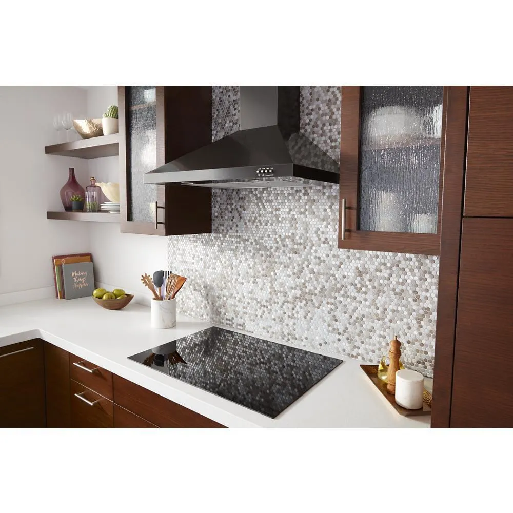 Kitchenaid WVW53UC0HV 30" Contemporary Black Stainless Wall Mount Range Hood