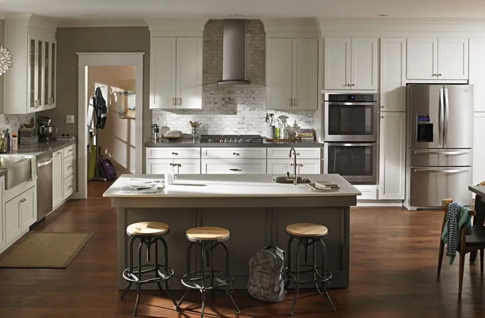 Kitchenaid WVW75UC0DS 30" Modern Glass Wall Mount Range Hood - Stainless Steel