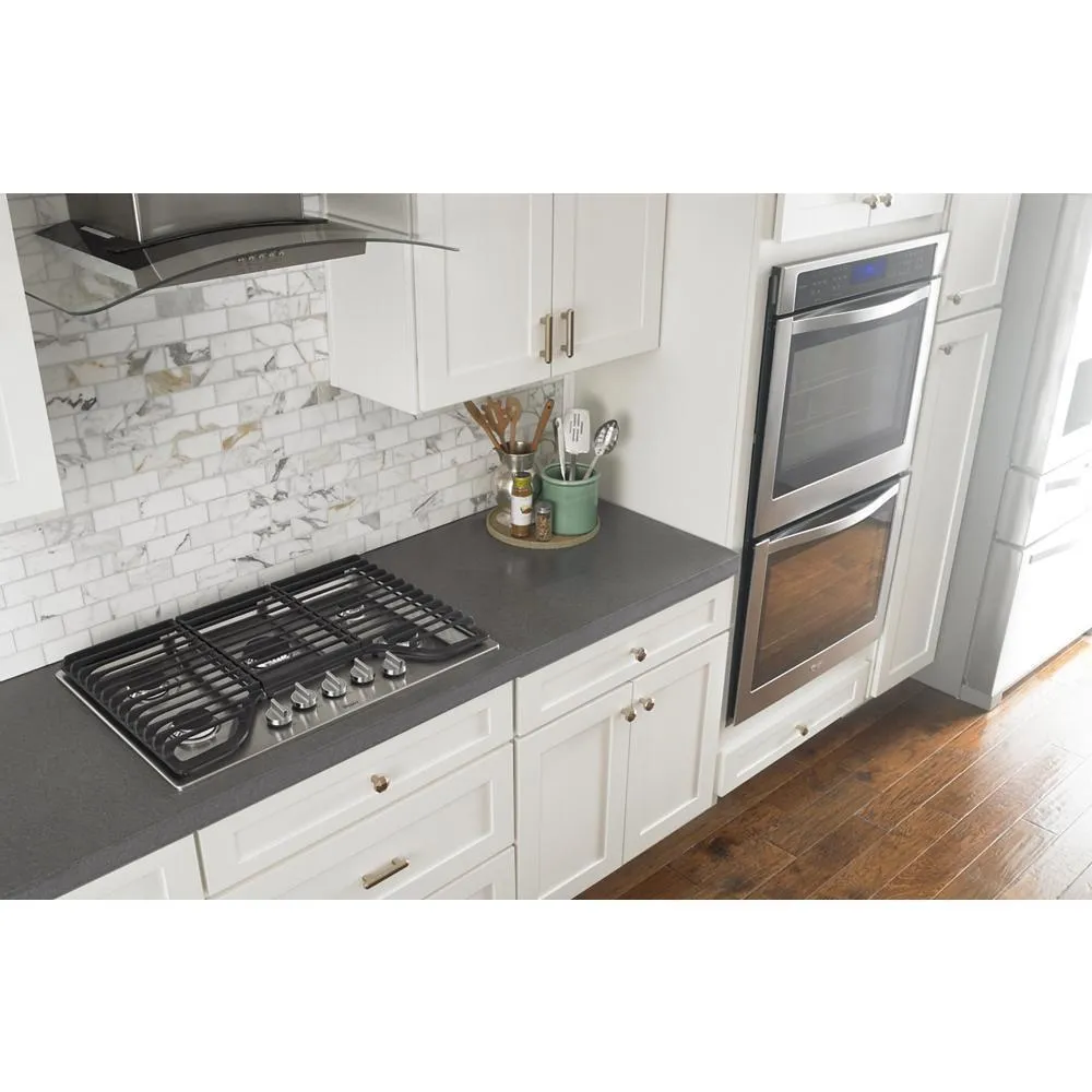 Kitchenaid WVW75UC6DS 36" Modern Glass Wall Mount Range Hood