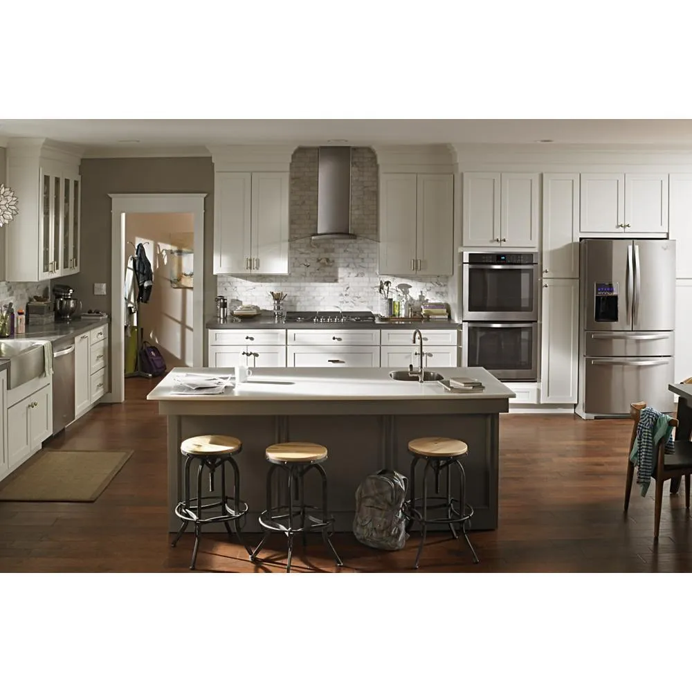 Kitchenaid WVW75UC6DS 36" Modern Glass Wall Mount Range Hood