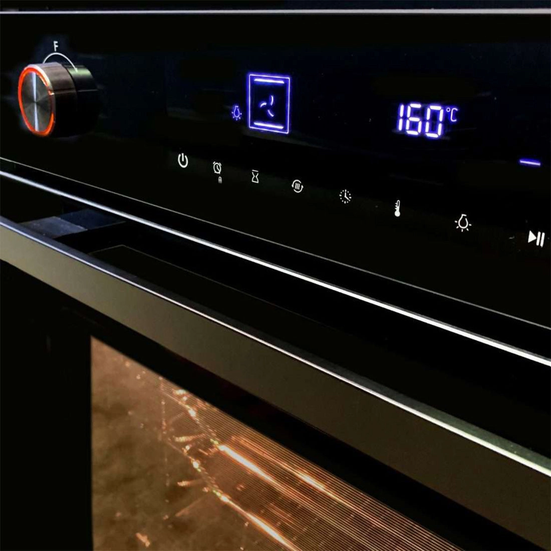 Kleenmaid Multifunction Oven 82L 60cm Black