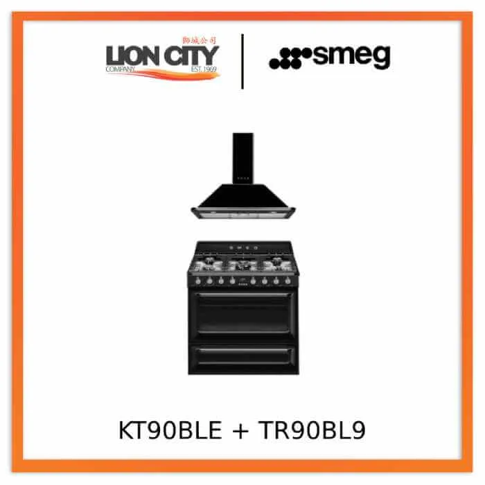 KT90BLE   TR90BL9 Hood & Freestanding Cooker Bundle
