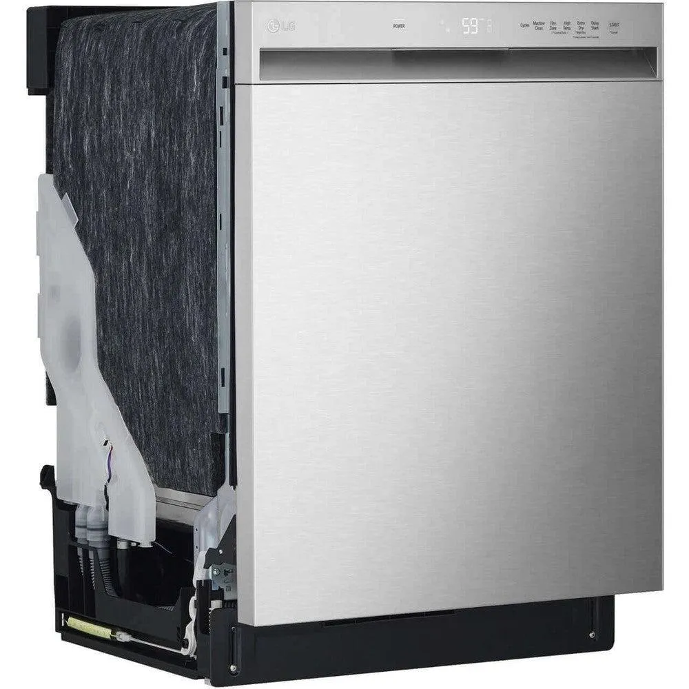 LG 24 in. Front Control Dishwasher with QuadWash (LDFN3432T)