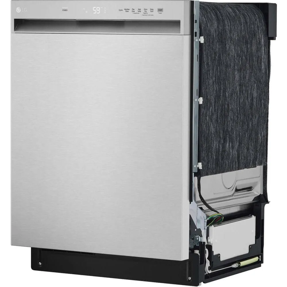 LG 24 in. Front Control Dishwasher with QuadWash (LDFN3432T)
