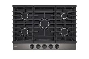 Lg CBGJ3023D 30" Gas Cooktop With Ultraheat&#8482; 20K Btu Burner