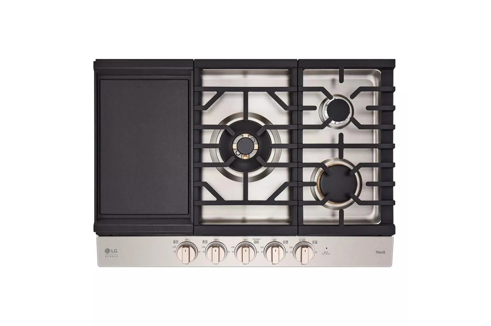 Lg CBGS3028N Lg Studio 30" Ultraheat&#8482; Gas Cooktop With Easyclean