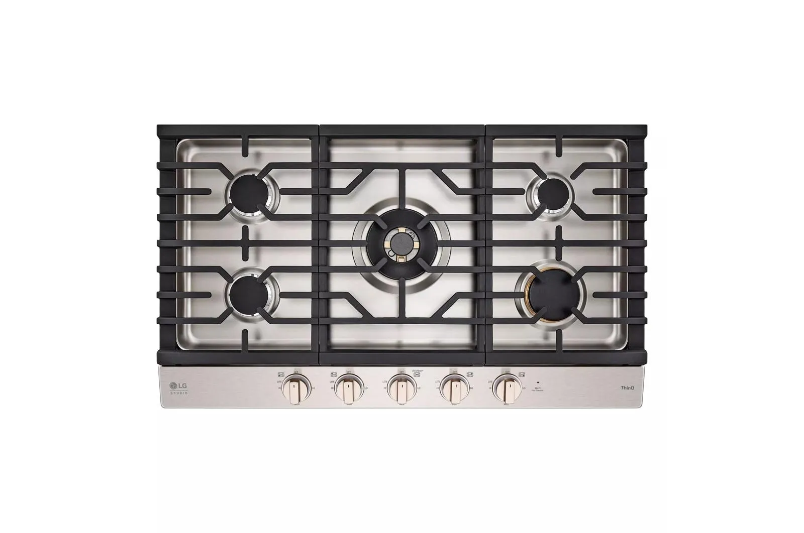 Lg CBGS3628N Lg Studio 36" Ultraheat&#8482; Gas Cooktop With Easyclean