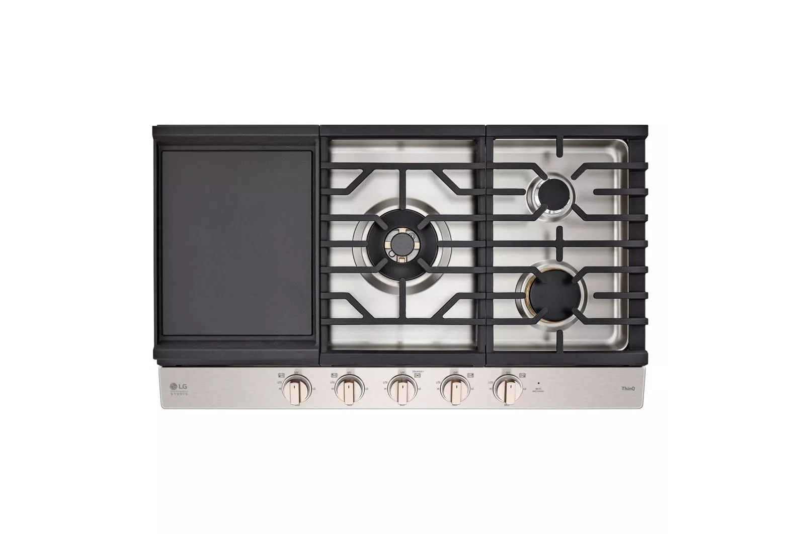 Lg CBGS3628N Lg Studio 36" Ultraheat&#8482; Gas Cooktop With Easyclean