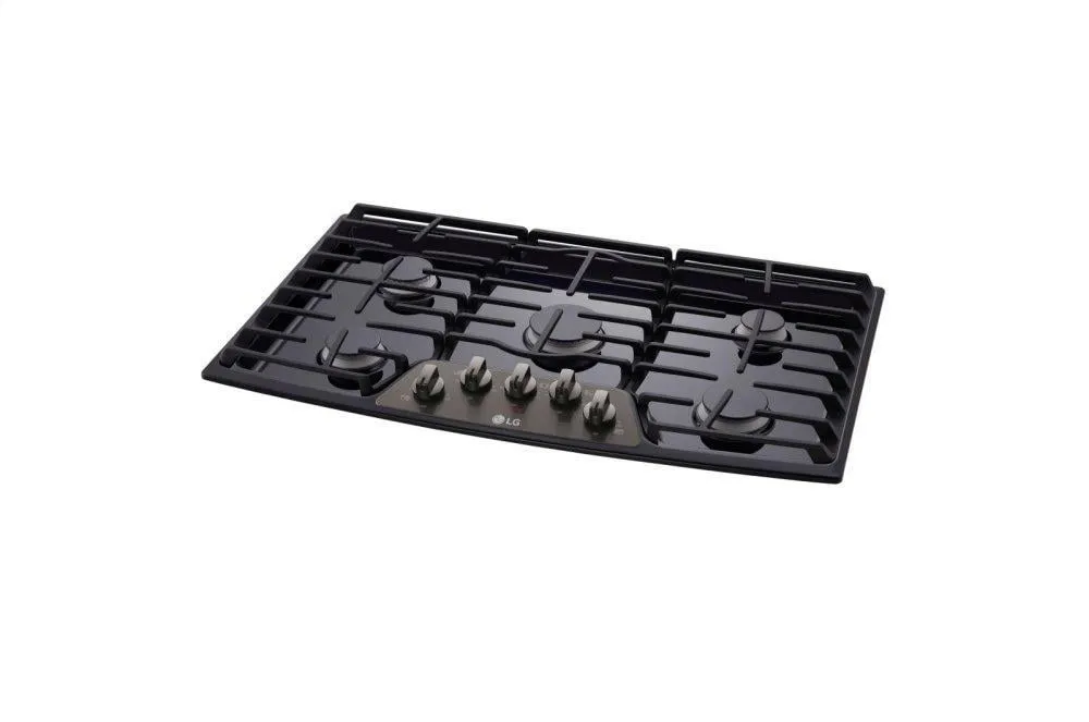 Lg LCG3611BD 36'' Gas Cooktop With Superboil&#8482;