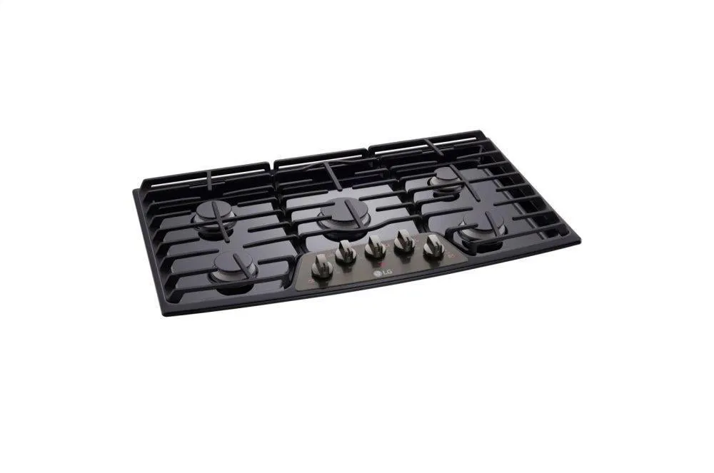 Lg LCG3611BD 36'' Gas Cooktop With Superboil&#8482;