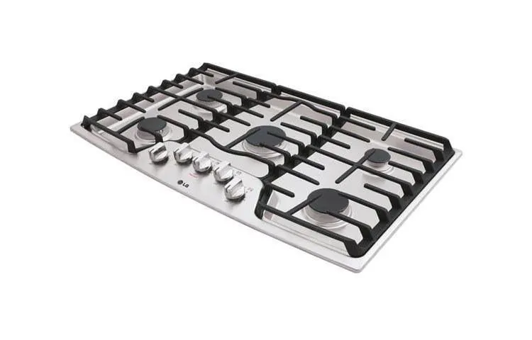 Lg LCG3611ST 36" Gas Cooktop With Superboil&#8482;