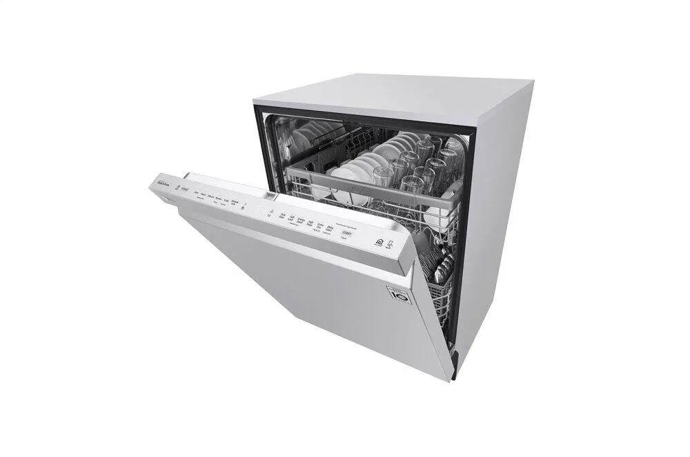Lg LDB4548ST Top Control Dishwasher With Quadwash&#8482; And Easyrack&#8482; Plus
