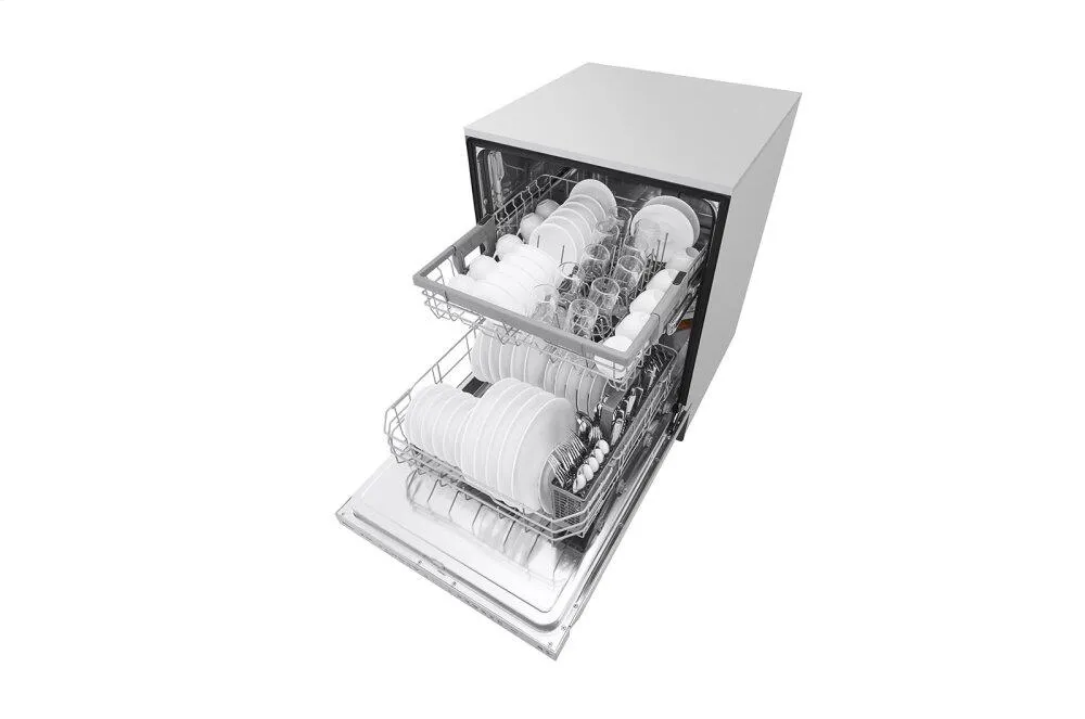 Lg LDB4548ST Top Control Dishwasher With Quadwash&#8482; And Easyrack&#8482; Plus