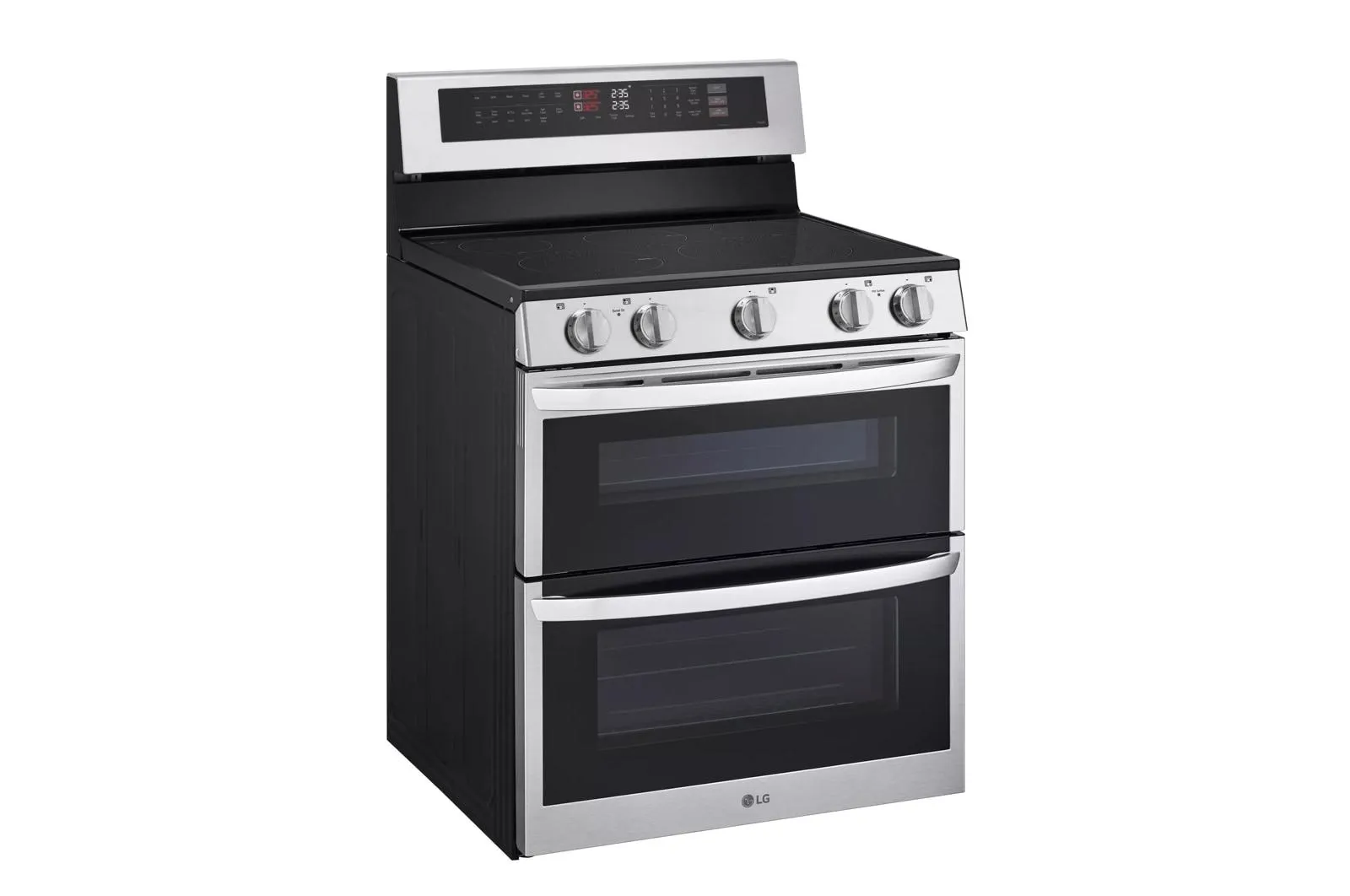 Lg LDEL7324SE 7.3 Cu. Ft. Smart Electric Double Oven Freestanding Range With Probake Convection And Air Fry