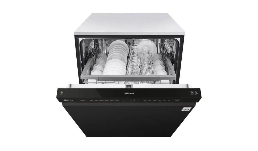 Lg LDF5545BB Front Control Dishwasher With Quadwash&#8482; And Easyrack&#8482; Plus