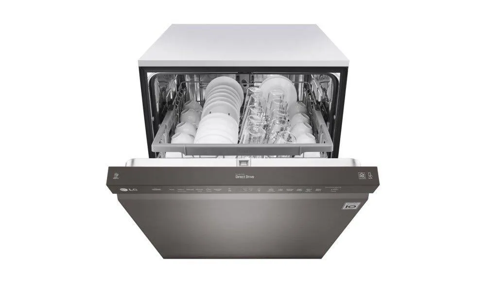 Lg LDF5545BD Front Control Dishwasher With Quadwash&#8482; And Easyrack&#8482; Plus