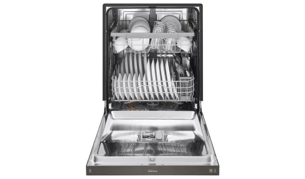 Lg LDF5545BD Front Control Dishwasher With Quadwash&#8482; And Easyrack&#8482; Plus