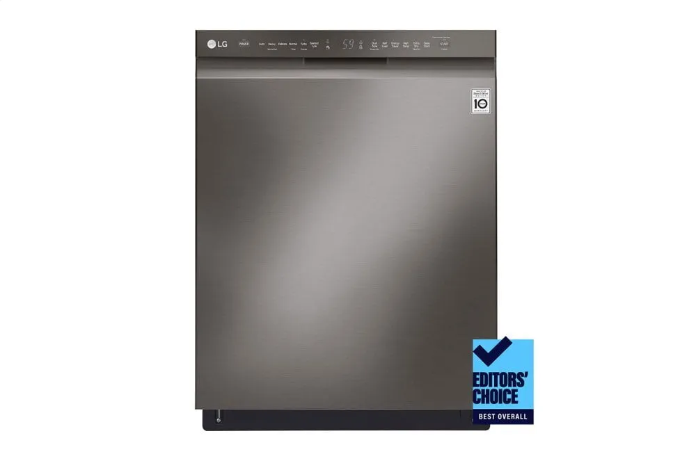 Lg LDF5545BD Front Control Dishwasher With Quadwash&#8482; And Easyrack&#8482; Plus