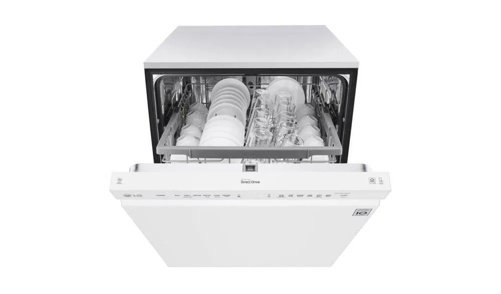 Lg LDF5545WW Front Control Dishwasher With Quadwash&#8482; And Easyrack&#8482; Plus